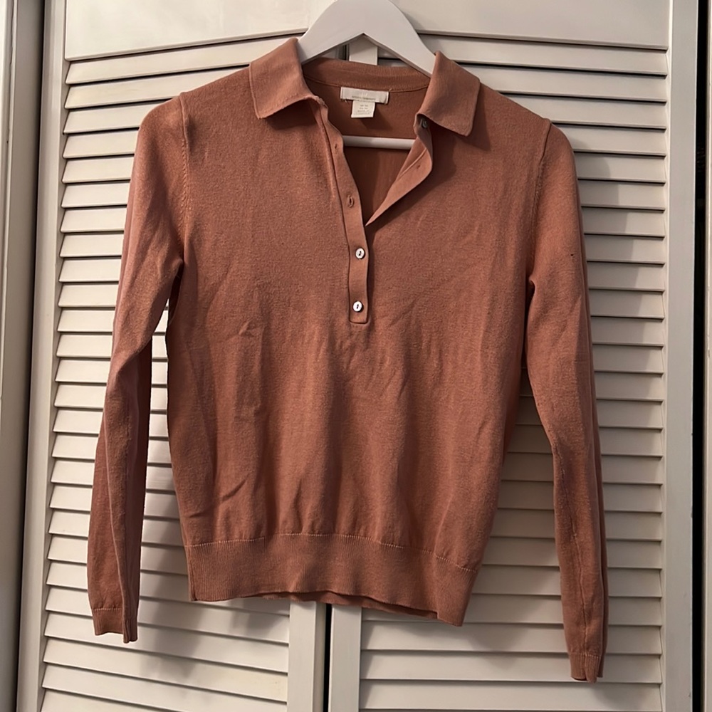H&M Collared Knit Top